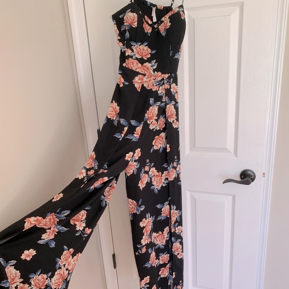 Floral dress/romper